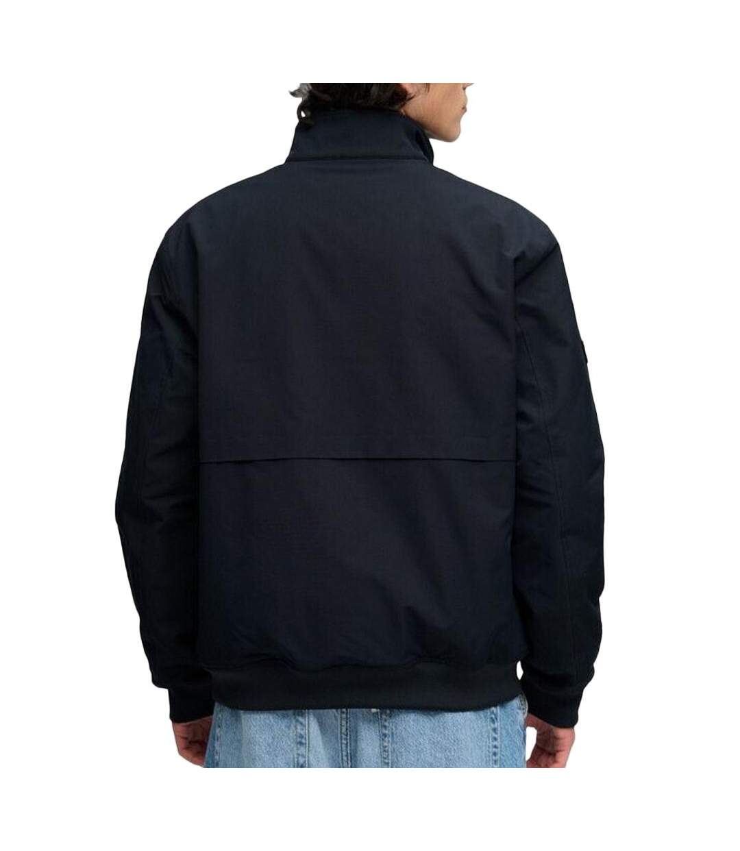 Veste marine homme superdry campus padded harrington-2