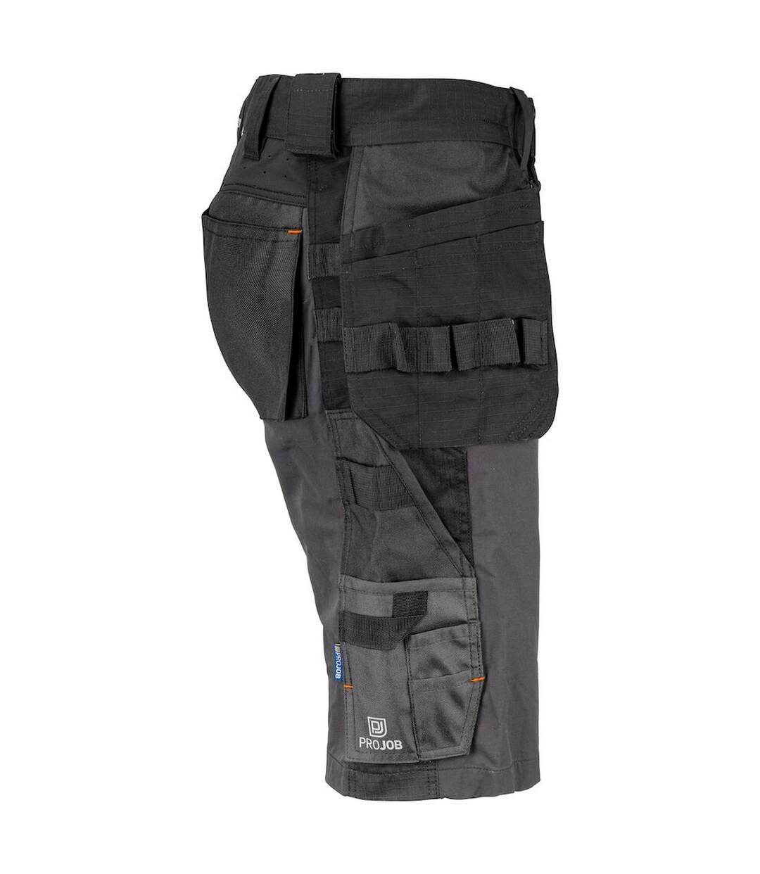 Short À Poches Homme Gris Projob-4