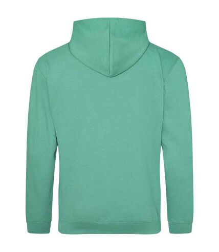 Sweat à capuche college adulte vert printemps Awdis