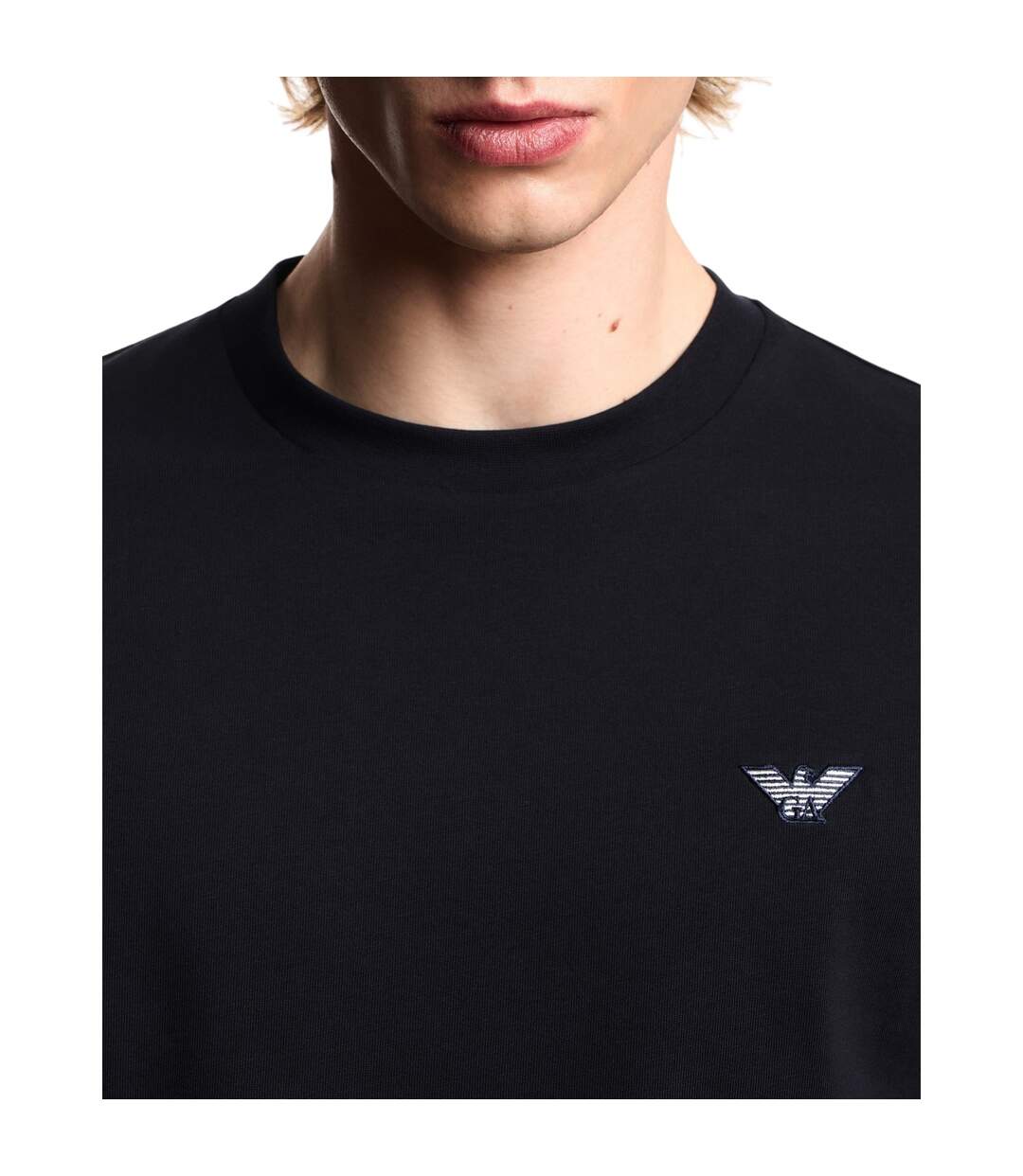 T-shirt Motif/style Logo Homme Bleu Marine Emporio Armani EA7-4