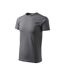 T-shirt Basic Homme Gris Foncé Malfini-3