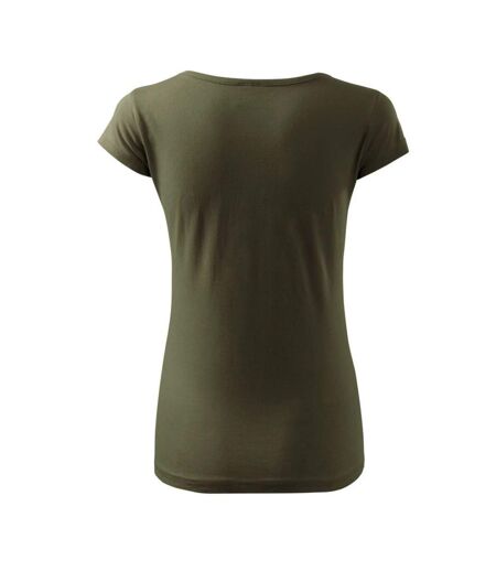 T-shirt Pure Femme Vert Foncé Malfini