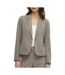Blazer taupe femme vila siffe-1