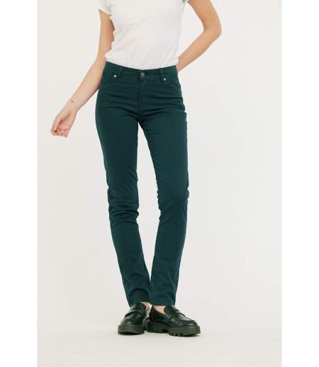 Pantalon coton slim JANA