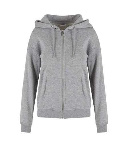 Veste À Capuche Femme Gris Urban Classics