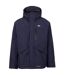 Mens Corvo Hooded Full Zip Waterproof Jacket/coat Navy Trespass-1