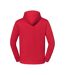 Unisex Adult Iconic Premium Hoodie Red Fruit Of The Loom-4