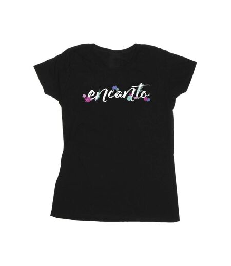 Disney - T-shirt ENCANTO LOGO - Femme (Noir) - UTBI19544