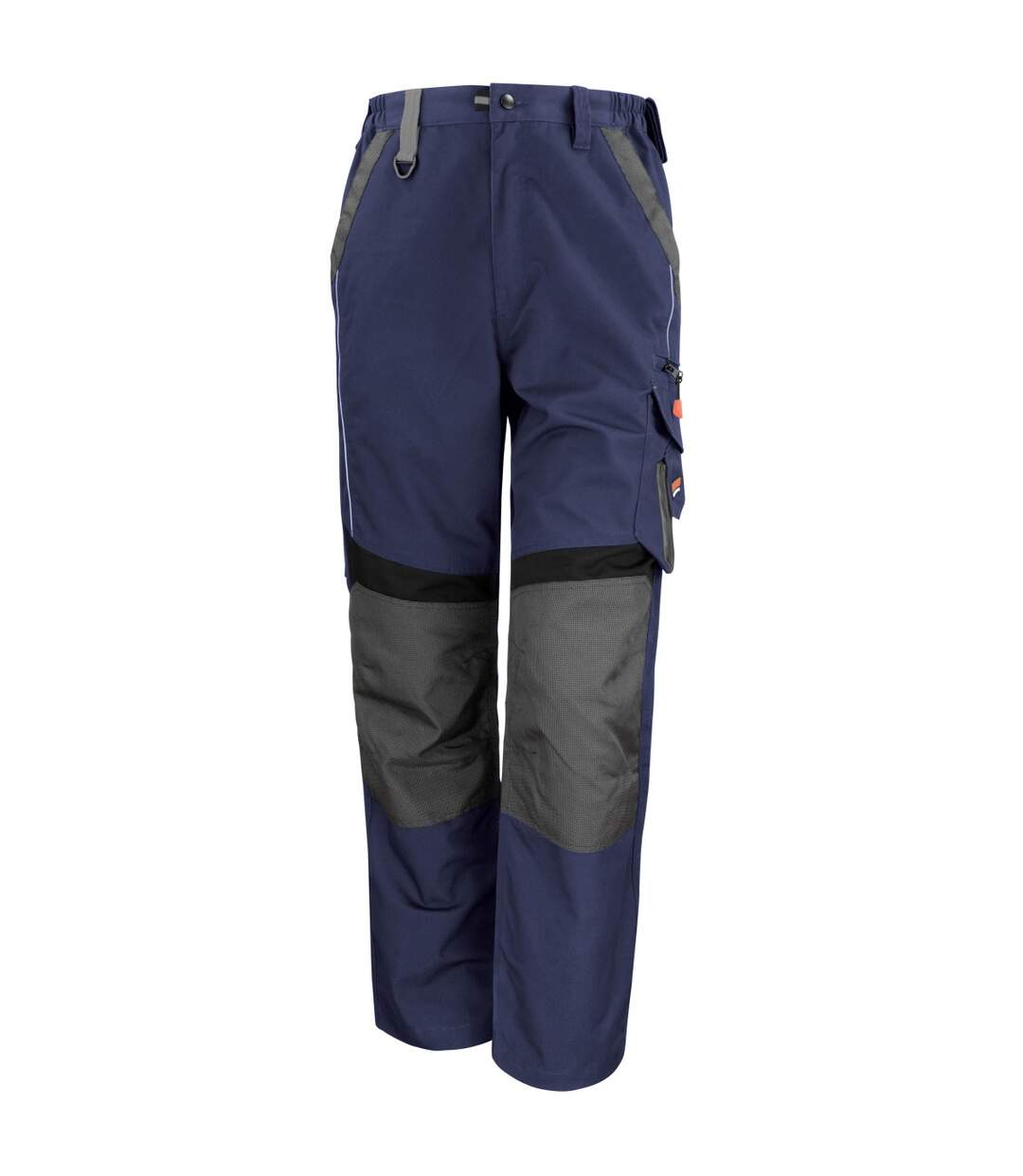 Pantalon de travail entrejambe 81cm homme bleu marine/noir Result