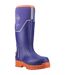 Unisex adult grit wellington boots blue/orange Muck Boots-2