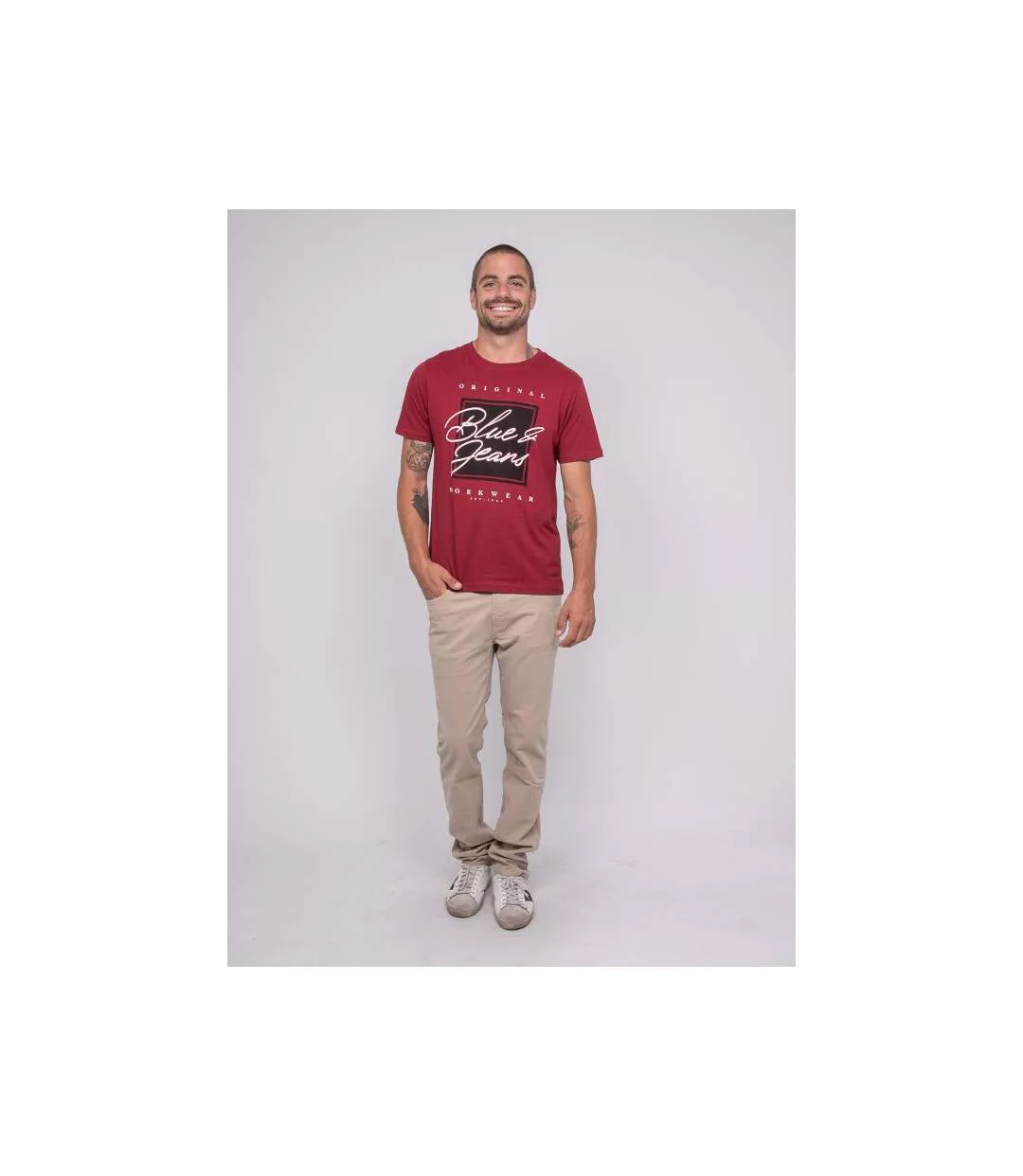 T-shirt pur coton à motif JABLOTE-4