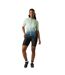 Maillot De Cyclisme Motif/style Éclair Femme Vert Pâle Dare 2B-1