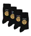 4 Pairs Mens Wedding Socks for Groomsman Groom and Best Man-2