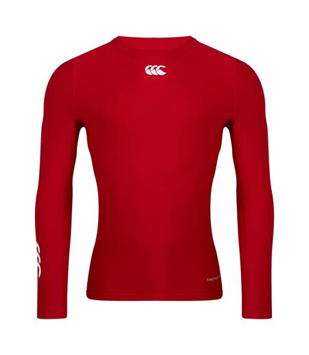 Mens Thermoreg Long-sleeved Top Flag Red Canterbury
