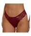 Tanga bordeaux femme les petites bombes julia - l-1