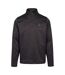 Mens frimley marl at200 fleece jacket black Trespass-1