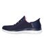 Mens Summits Diamond Dream Slip-in Casual Shoes Navy Pink Skechers-2