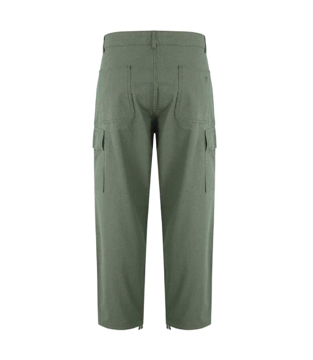 Pantalon À Poches Motif/style Uni Homme Vert Kaki SoulCal-2