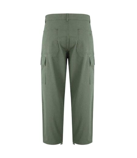 Pantalon À Poches Motif/style Uni Homme Vert Kaki SoulCal