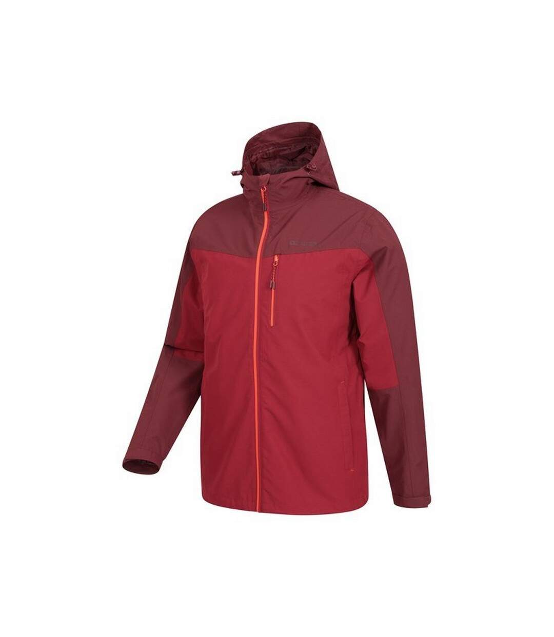 Mens brisk extreme waterproof jacket red Mountain Warehouse-4