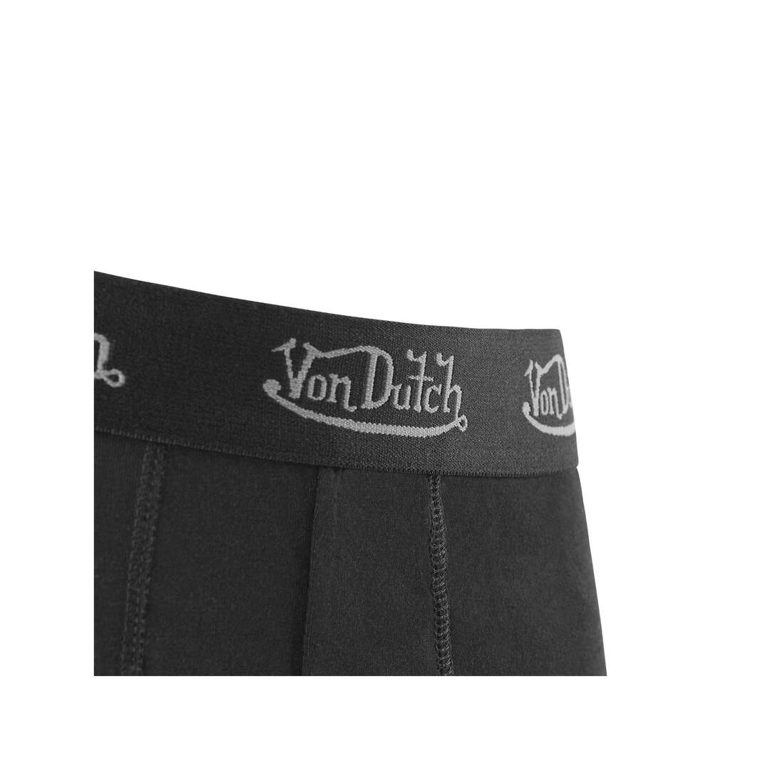 Lot de 3 boxers Noirs Homme en Coton Vondutch-3