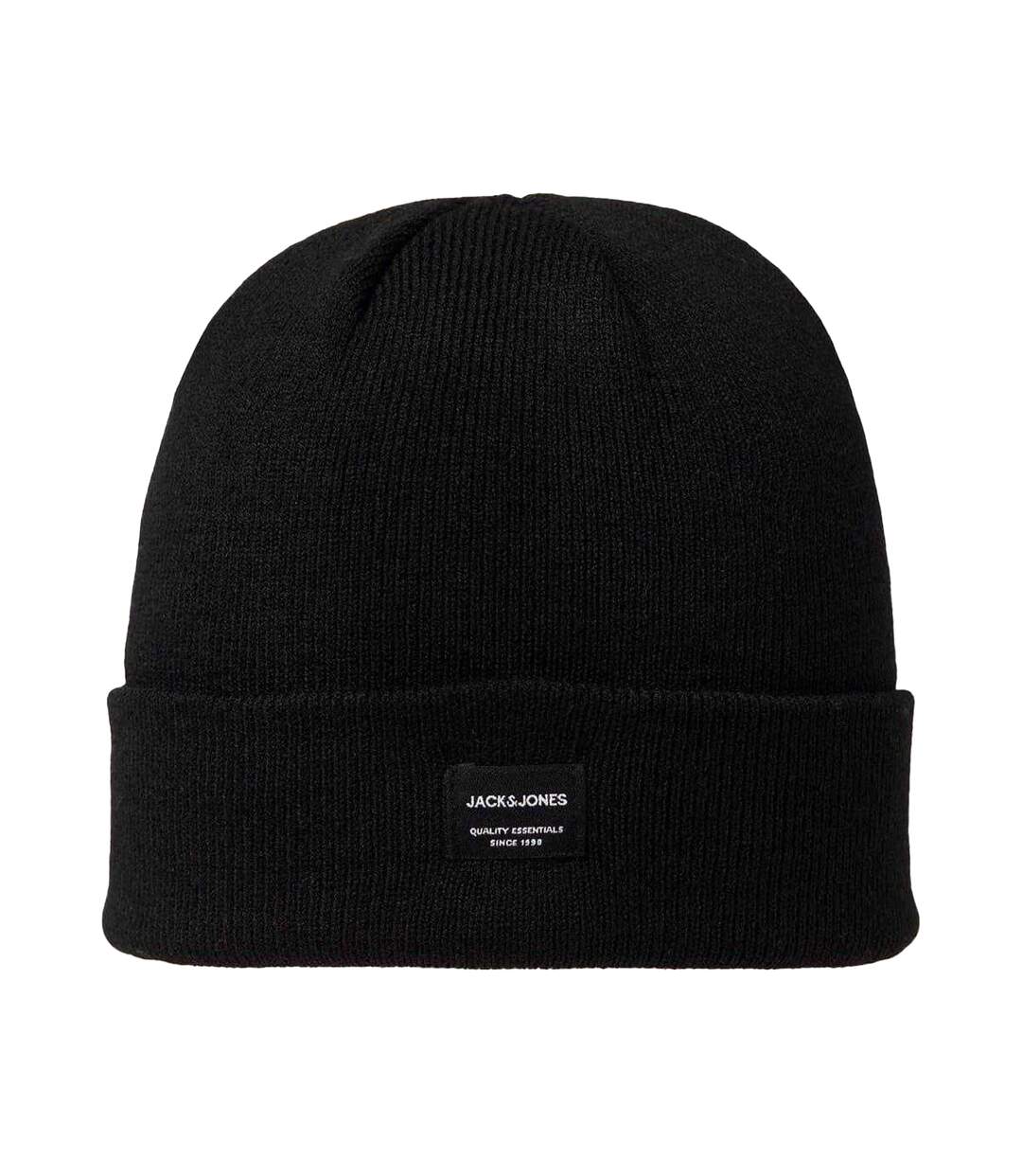 Bonnet Homme Noir Imprimé Jack And Jones-1