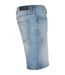 Short En Jean Homme Bleu Pâle Délavé Urban Classics-4