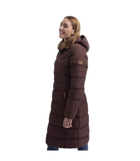 Doudoune Longue Audrey Femme Marron Trespass