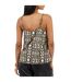 Débardeur Motif/style Imprimé Serpent Flowy Femme Marron Serpent Brave Soul-3