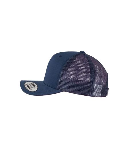 Casquette Trucker Adulte Bleu Marine Flexfit