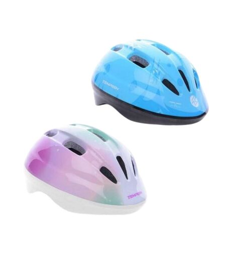 Casque De Vélo Raybow Enfant 47 Cm-49 Cm Bleu Rose Tempish