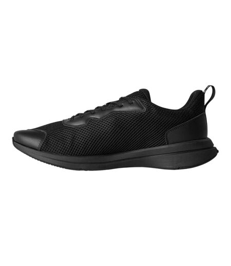 Mens Neo Runbase Leather Trainers Black Lacoste