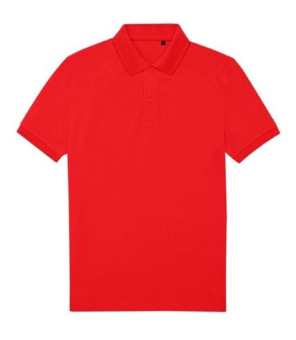 Polo manches courtes - Homme - PU428 - rouge tomate