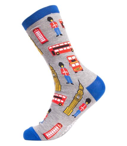 London France Design Cotton Novelty Unisex Socks