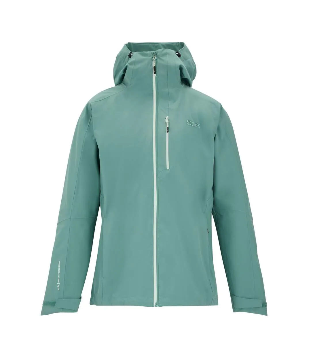 Veste Imperméable À Capuche Birchdale Femme Vert Sarcelle Regatta-2
