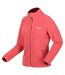 Womens/ladies Floreo Iv Full Zip Fleece Jacket Mineral Red Regatta-4