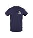 T-shirt Motif/style Logo Sur Poitrine Homme Bleu Marine Aquascutum-1