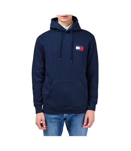 Mens Essential Cotton Hoodie Navy Tommy Jeans