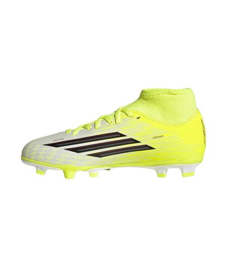 Childrens/kids F50 League Firm Ground Football Boots Solar Yellow Adidas