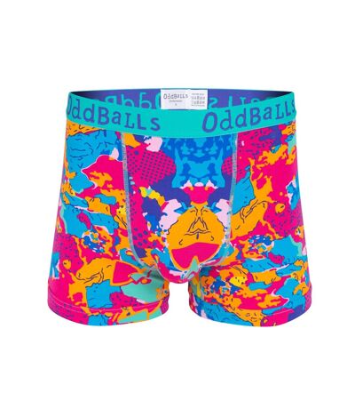 OddBalls Mens Arty Farty Boxer Shorts (Multicolored) - UTOB126