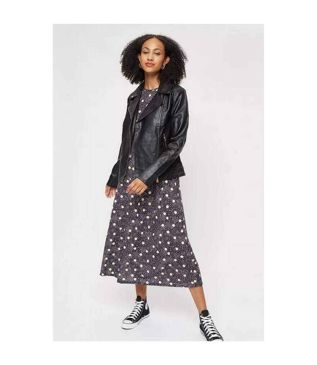 Veste Motard Femme Noir Dorothy Perkins-1