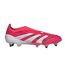 Chaussures De Foot Pour Terrain Souple Motif/style 3 Rayures Predator Elite Homme Rouge Blanc Adidas-1