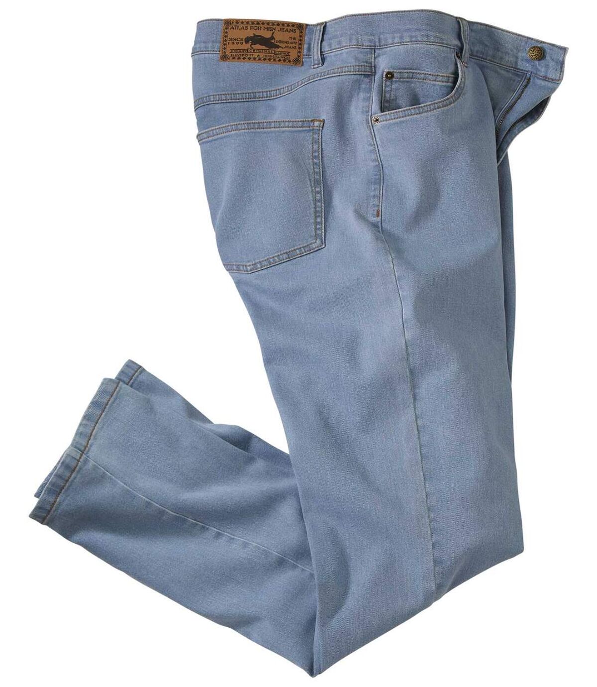 Sprane jeansy regular ze stretchem Atlas For Men