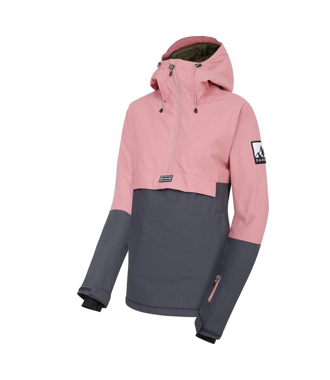 Blouson De Ski Snowburst Femme Vieux Rose Gris Foncé Dare 2B-4