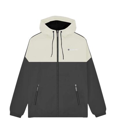 Mens Ss26 Contrast Panel Jacket Iron Silver Lambretta