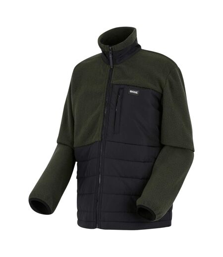 Veste Hybride Frankie Homme Noir Kaki Foncé Regatta
