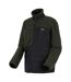 Veste Hybride Frankie Homme Noir Kaki Foncé Regatta-4