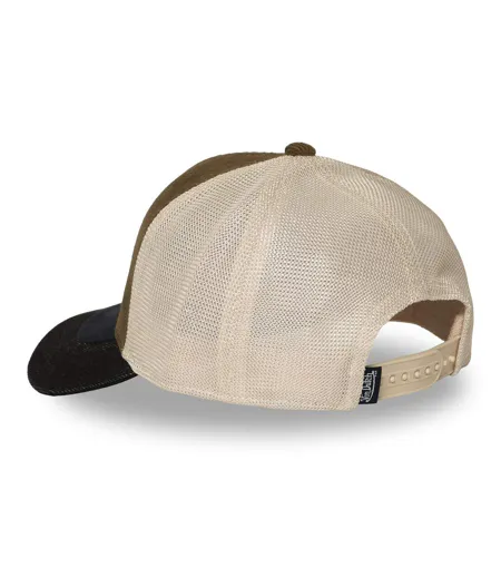 Casquette trucker filet premium avec patch et visière bimatière Shiel Vondutch