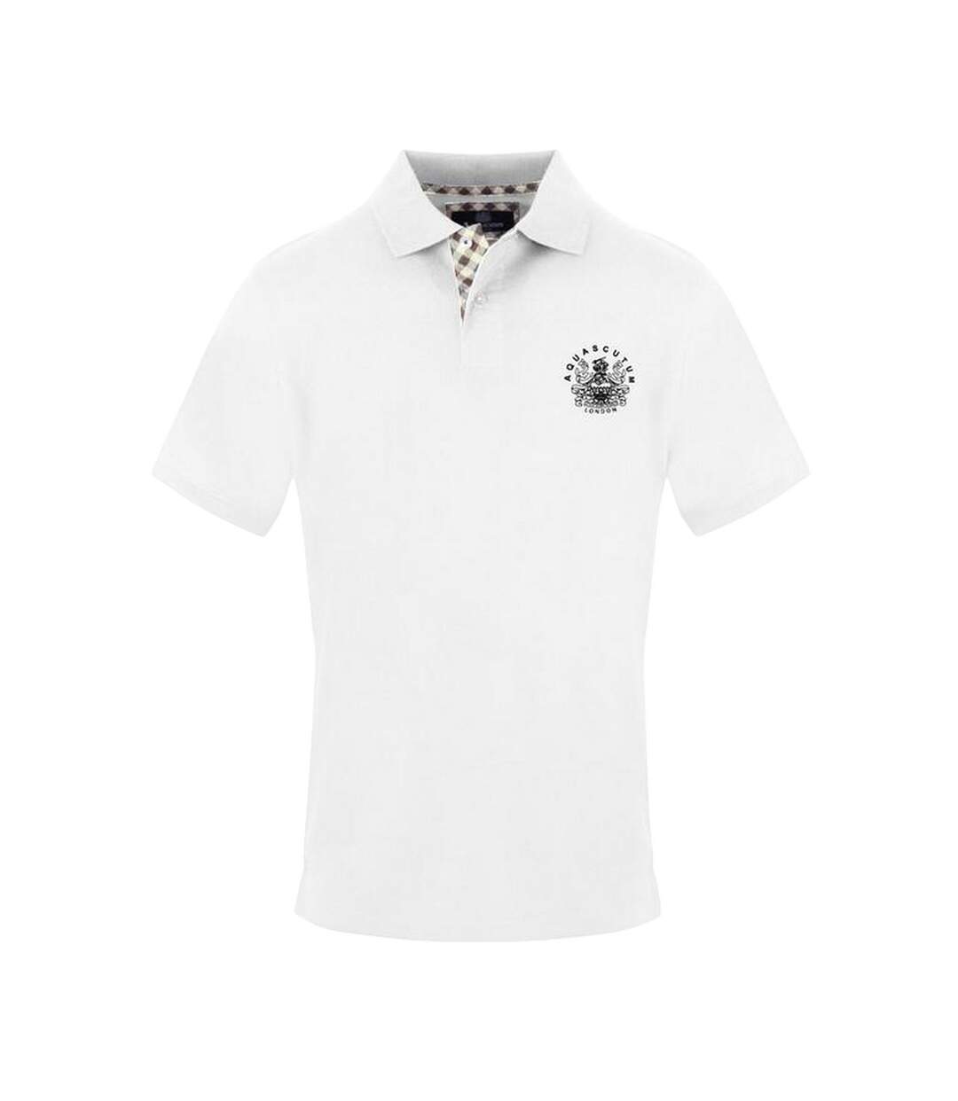 Polo Homme Blanc Aquascutum-1