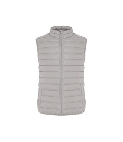 Womens/ladies lightweight puffer gilet light asphalt New Morning Studios